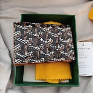Rare Goyard malesherbes card wallet
